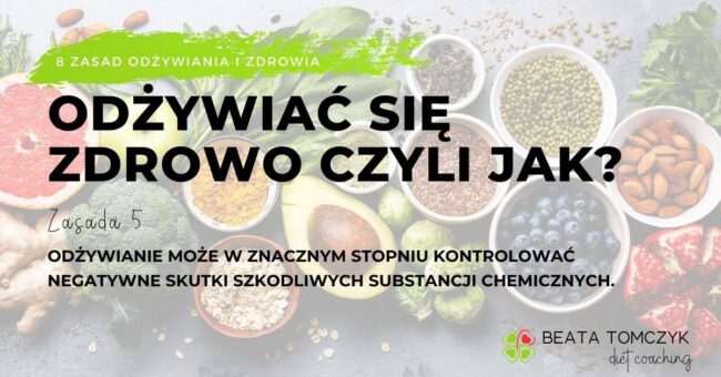 Odżywiać się zdrowo czyli jak? 8 zasad zdrowego odżywiania cz. 5 Odżywiać się zdrowo czyli jak? 8 zasad zdrowego odżywiania cz. 5