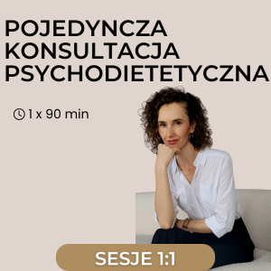 Pojedyncza konsultacja psychodietetyczna | 90 min